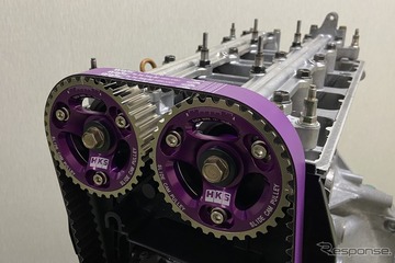 より軽く、耐久性を向上しリニューアル、HKSからホンダB型エンジン用「スライドカムプーリー」発売 画像