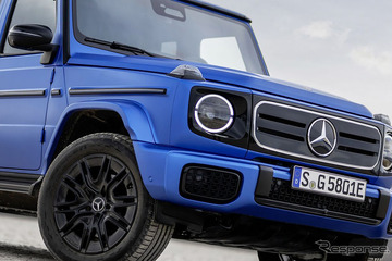 「まるで戦車」3.5トンのボディがその場旋回！メルセデスベンツ『G580』にSNS驚愕 画像