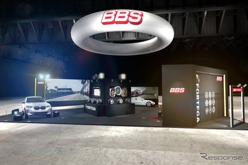 BBSジャパン、新素材「フォルテガ」採用のフラッグシップホイールを展示…東京オートサロン2025 画像