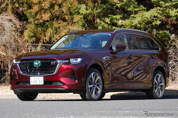 【マツダ CX-80 PHEV 新型試乗】700万円オーバーのクルマとして、納得がいくか否か…中村孝仁 画像