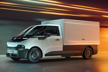 荷台のカスタム自由自在、ルノーの新型商用EV『ゴエレット』2026年発売へ 画像