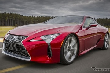 レクサス LC500、想定ライバルは 6シリーズ や SL 、911 画像