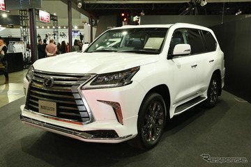 【東京オートサロン16】レクサス LX モデリスタ…王者のドレスコード［詳細画像］ 画像