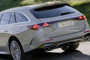 メルセデスAMG、604馬力の高性能PHEVワゴン『E 53』を米国投入へ…2025年後半 画像