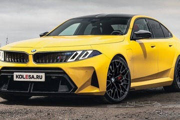 「ついに目と鼻が繋がった」BMW『M5』改良モデル、衝撃の予想デザインに驚きの声続出 画像