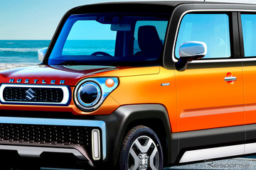 ちょいワル顔に進化？ スズキ『ハスラー』6年ぶりのフルモデルチェンジを大胆予想！ 画像