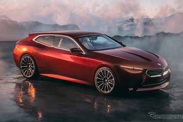 「これぞBMW」「グリルはこれくらいが…」BMWの新型シューティングブレーク、そのデザインに反響 画像