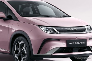 BYDのEV『ドルフィン』に300万円を切る特別限定車、ピンクボディで電動テールゲート装備 画像