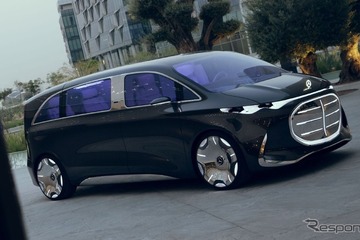 王者アルファードを超えるか？ メルセデスベンツの次世代高級ミニバンに熱視線！「車の域を超えてる」 画像