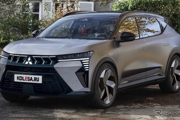 「三菱っぽくないけどカッコいい」ルノーの兄弟車となる『エクリプス クロス』次期型デザインに反響 画像