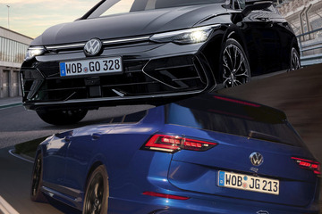 VW『ゴルフR』と『ゴルフRヴァリアント』にブラックカラーの限定車が登場 画像