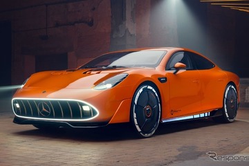 これが未来のメルセデス!? AMGが斬新すぎる4ドアスポーツ発表、3モーターで最高速は360km/h超 画像