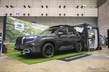 新型フォレスター半端ないって！ 純正用品で大変身、日本初披露“サンドカラー”のクロストレックが登場…東京アウトドアショー2025 画像