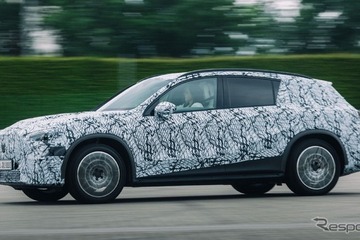 メルセデスベンツ『GLC』次期型のEVプロトタイプを公開、Sクラス譲りのエアサス搭載 画像