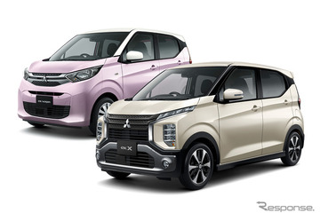 三菱『eKクロス』と『eKワゴン』、一部改良で安全装備をアップデート 画像