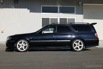 根強い人気の『ステージア』を快適にローダウン！ HKSが専用「ハイパーマックスS」を期間限定販売 画像