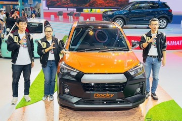 大胆なブラックバンパーに大反響！ダイハツ『ロッキー』のコンセプトカーを10台限定で市販化 画像