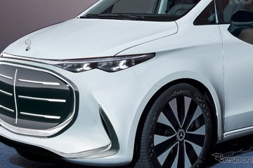 レクサス『LM』対抗！これがメルセデスベンツ最高級ミニバン、『Vクラス』後継の最終デザインだ 画像