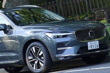 【ボルボ XC60 新型試乗】キレ味よくスムースな走り、ボルボらしいステアリングは“ソフト”で…島崎七生人 画像