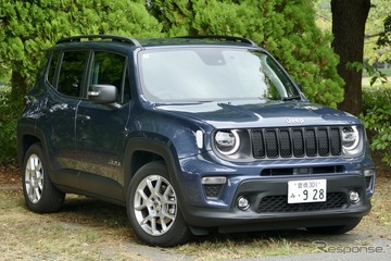 【ジープ レネゲード eハイブリッド 新型試乗】レネゲード、ここにいよいよ極まれり…島崎七生人 画像