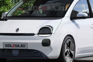 可愛さそのまま！ ルノー『トゥインゴ』が5ドアEVで2026年に復活…これが最終デザインだ 画像