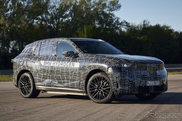 BMW『X5』次期型、プロトタイプの写真公開…パワートレインは燃料電池など5種類 画像