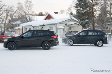 BMWの「7人乗り X1」ノーマルモデルと比較 画像