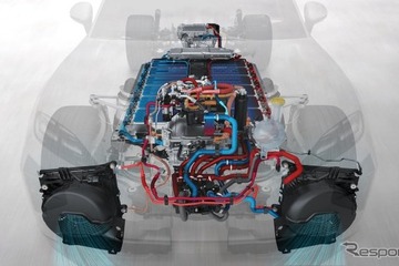 ポルシェ『カイエン』新型のEV、600km超の航続と400kW急速充電実現…間もなくデビューへ 画像