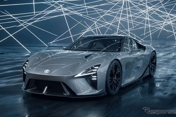 レクサス『LFA』後継はEVに、「LFAコンセプト」世界初公開…低重心・軽量・高剛性を追求 画像