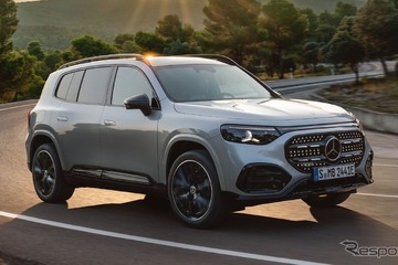 メルセデスベンツの小型3列シートSUV『GLB』に新型、まずはEVがデビュー…航続最大631km 画像