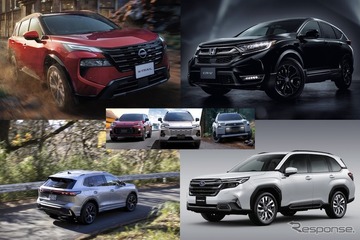 トヨタ『RAV4』新型発売、ライバルは？…国産SUVと輸入SUVが競うミドルクラス市場 画像