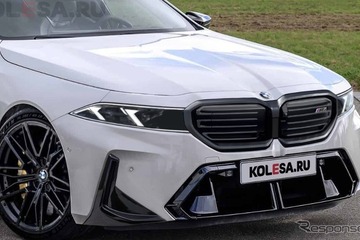 BMW『M5』新型、最終デザインをプレビュー！ 最大750馬力のV8ツインターボ搭載 画像