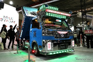 ダイハツのデコトラ『大発命』開発のねらいは？ トラック愛あふれる開発者の細かすぎるこだわり…東京オートサロン2026 画像