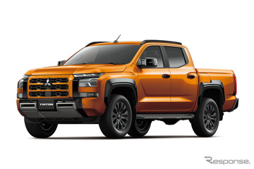 三菱『トライトン』一部改良、ヤマハ製「パフォーマンスダンパー」採用で乗り心地＆操安性アップ！ 価格は551万8700円 画像