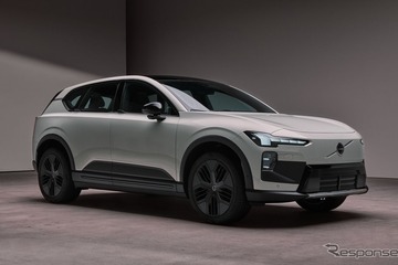 ボルボ、新型SUV『EX60クロスカントリー』発表、最低地上高20mmアップ 画像
