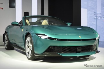 フェラーリ『アマルフィ・スパイダー』、早くも日本披露…V8搭載で価格4061万円から 画像
