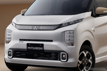 三菱の軽乗用EV『eKクロス EV』がデザイン刷新、コンセント追加も　244万6400円から 画像