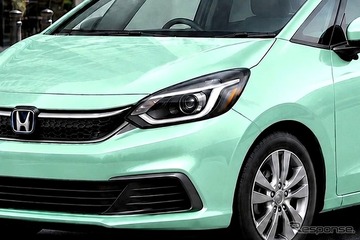発表秒読み？…ホンダ『フィット』7月改良、4グレード構成に刷新か 画像