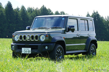 【スズキ ジムニーノマド 新型試乗】早くも「2型」に進化！ 欲しいという気にさせるクルマだ…中村孝仁 画像