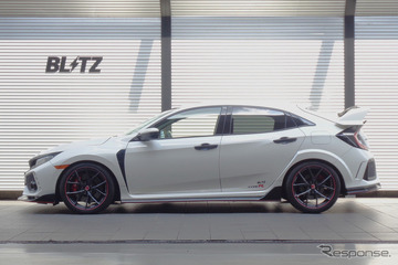 『シビックタイプR』の純正制御を活かしてローダウンと車高調整、ブリッツの新型スプリング「DAMPER ZZ-R A」 画像