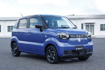 スズキ初の軽EV『eスカイ』発売へ、その使命とは…開発責任者「アルトのように“時代に残る”1台に」 画像