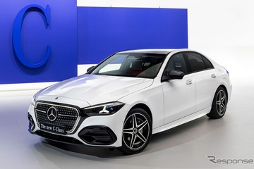 メルセデスベンツ『Cクラス』に改良新型、表情一新…EV登場に合わせて欧州で大幅改良