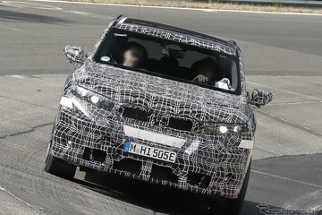 モンスターEVがニュル降臨！ BMW『iX5 M』は4モーター搭載で1000ps超か？ 画像