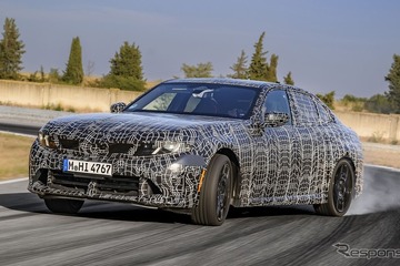 BMW 3シリーズ 新型、6気筒搭載の「M350 xDrive」は443馬力に…プロトタイプの写真公開