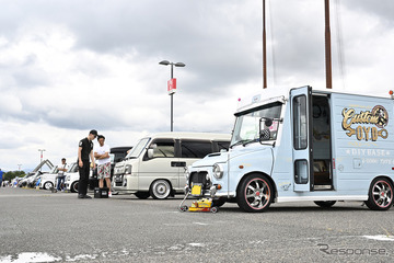 小さなボディに個性を凝縮！ 軽ならではの自由なカスタムが集結…CARTUNE ALL USERS MEET神戸