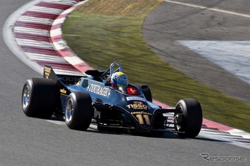 ジャパンロータスデー、JPSカラーのF1マシンなど新旧40台がデモ走行…4月17日 画像