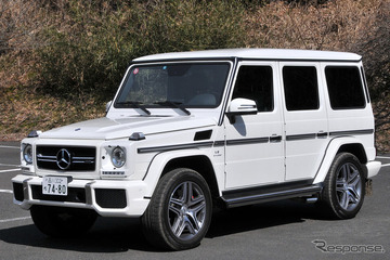 【メルセデス AMG G63 試乗】とんでもなくパワフルだが意外に快適…諸星陽一 画像