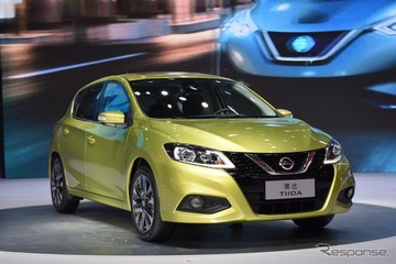 【北京モーターショー16】日産 ティーダ…3代目登場、燃費は18.9km/リットル［詳細画像］ 画像