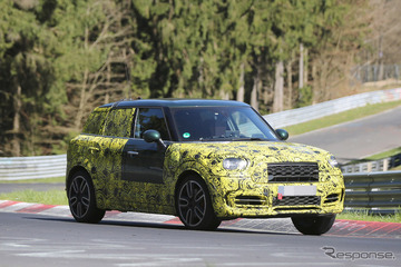 MINI クロスオーバー JCW 次期型、ついに細部デザイン明らかに！ 画像