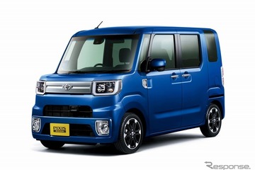 トヨタ、軽乗用車 ピクシス メガ を一部改良…スマートアシストIIを標準装備 画像